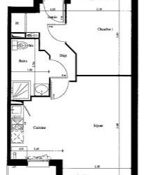 Frouzins – Appartement T2 de 45m2